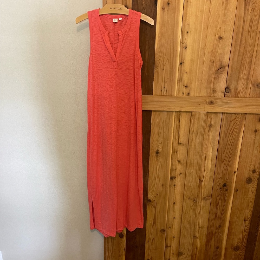 Gently worn V-neck maxi dress